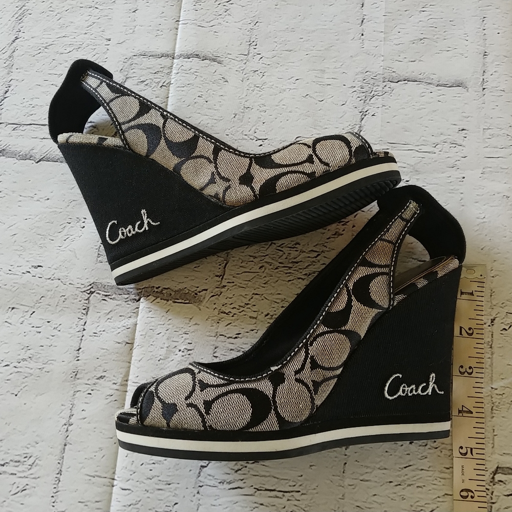 Coach shoes. Gray and black. Size 7. New.